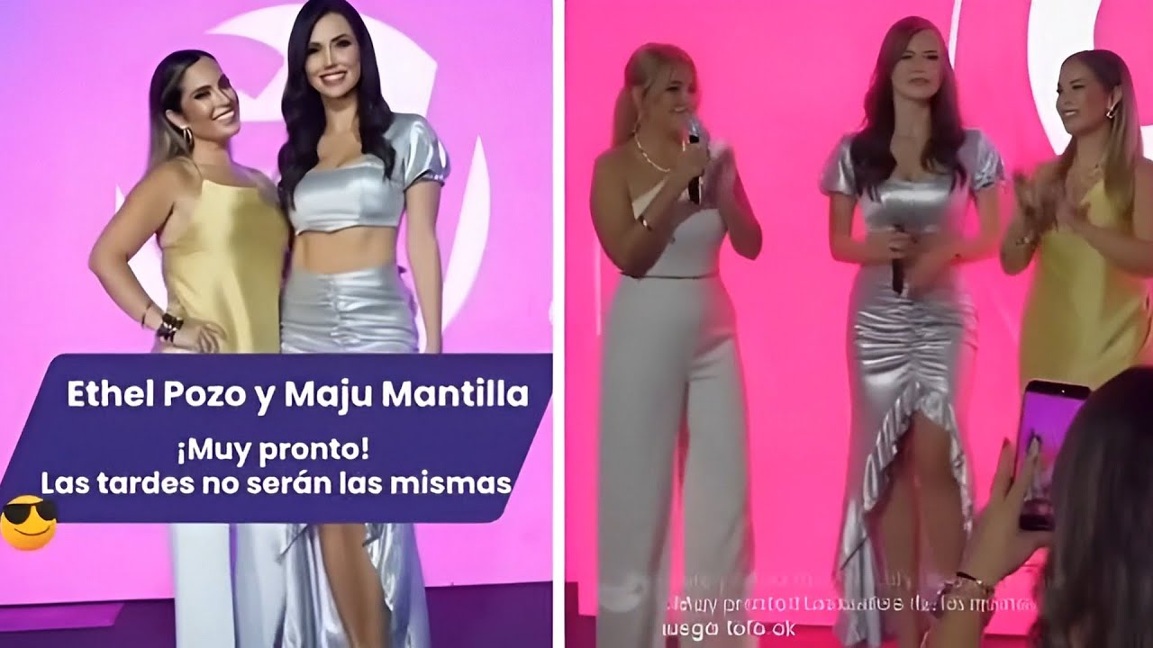 MAJU MANTILLA REGRESA A LA TV JUNTO A ETHEL POZO: DUPLA QUE NADIE VIO VENIR