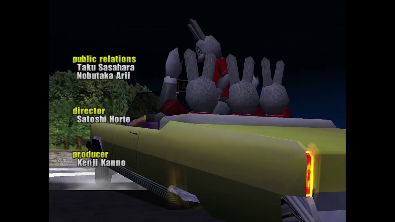 Crazy Taxi 3: High Roller Credits (Glitter Oasis - PC Version)