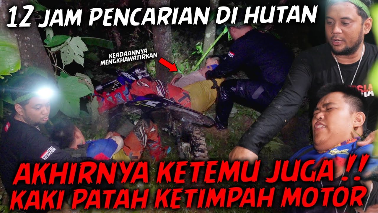 KETEMU DIPINGGIR SUNGAI ‼️ KETIMPAH DAN KEJEPIT MOTOR BERJAM-JAM SETELAH TERPEROSOK KE JURANG..
