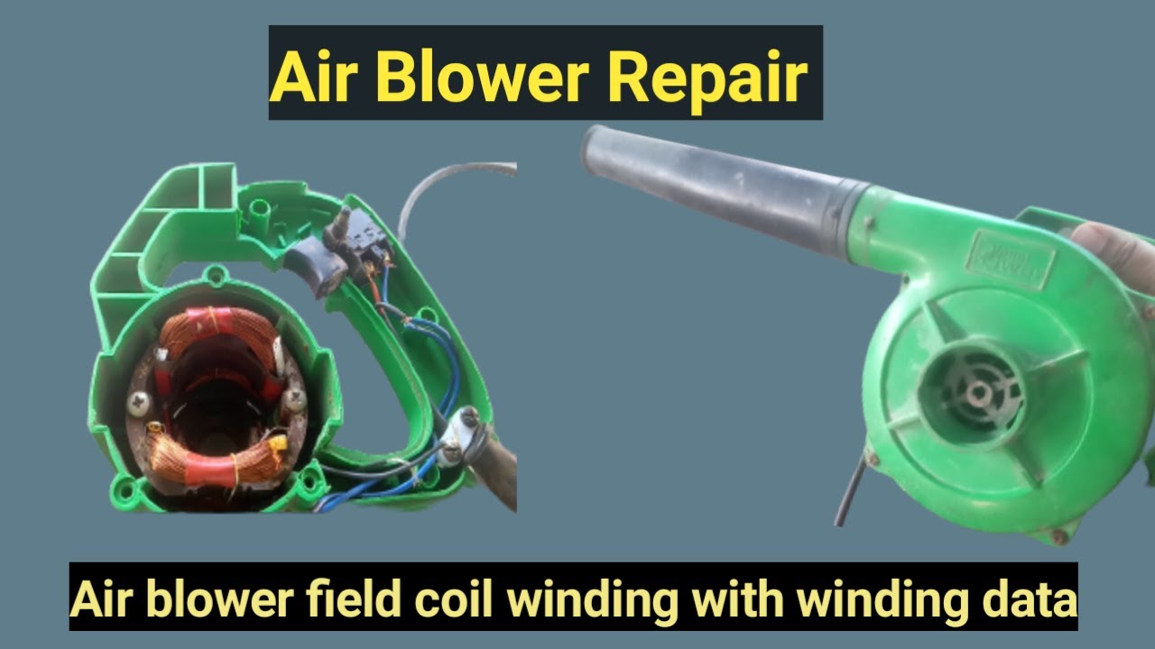 Air Blower Repair | Air blower feild coil winding