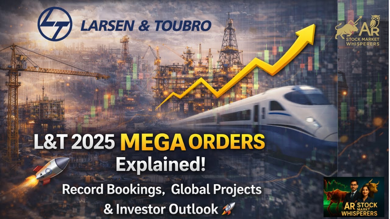 L&T 2025 Mega Orders Explained! Record Bookings, Global Projects & Investor Outlook! 🚀