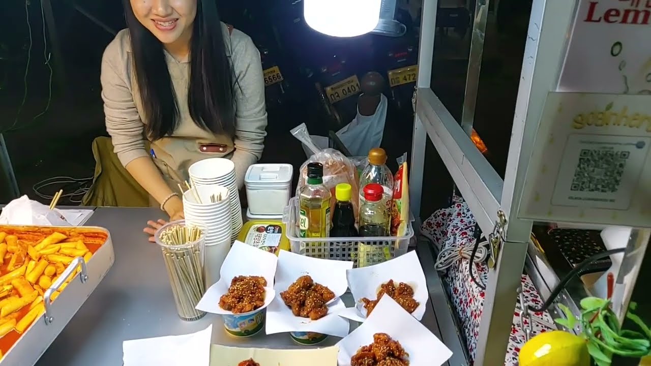 씨험 야시장에 악어 구이가 실화야?