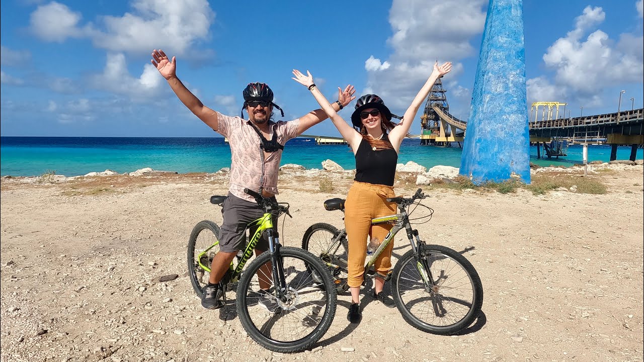 Bonaire- Carnival Cruise line- Bike excursion- salt mines
