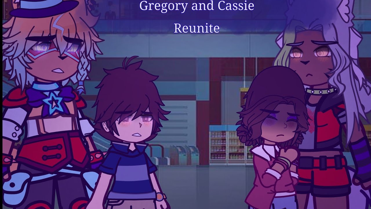 ☆ Gregory and Cassie meet again || Gacha Club/Art FNaF || READ DESCRIPTION! ||