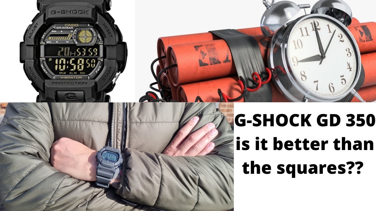 CASIO G-SHOCK GD 350 watch review of the hidden gem and better than the 5600 5610??