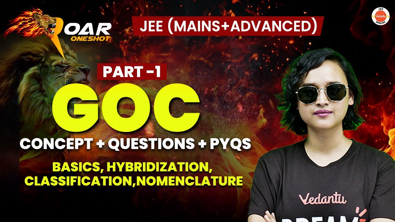 Complete GOC | JEE 2025 | All Concepts And Questions | Nabamita Ma'am
