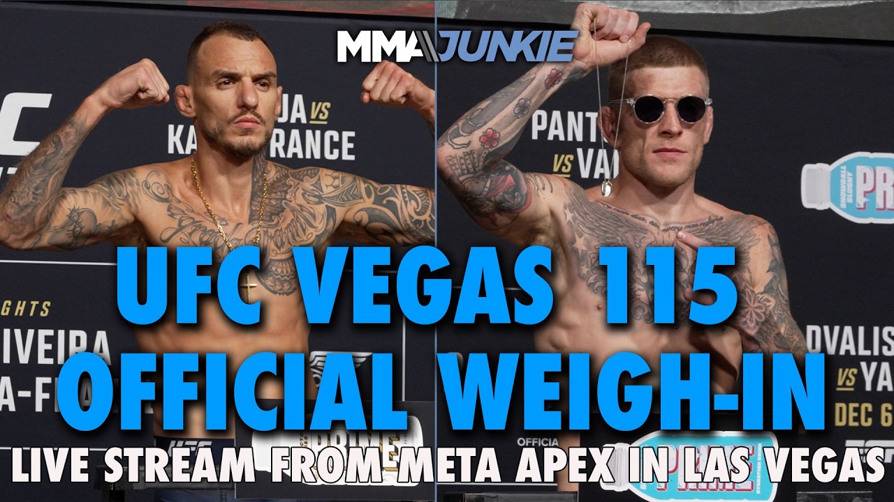 UFC Vegas 115: Moicano vs. Duncan official weigh-in and fighter staredowns