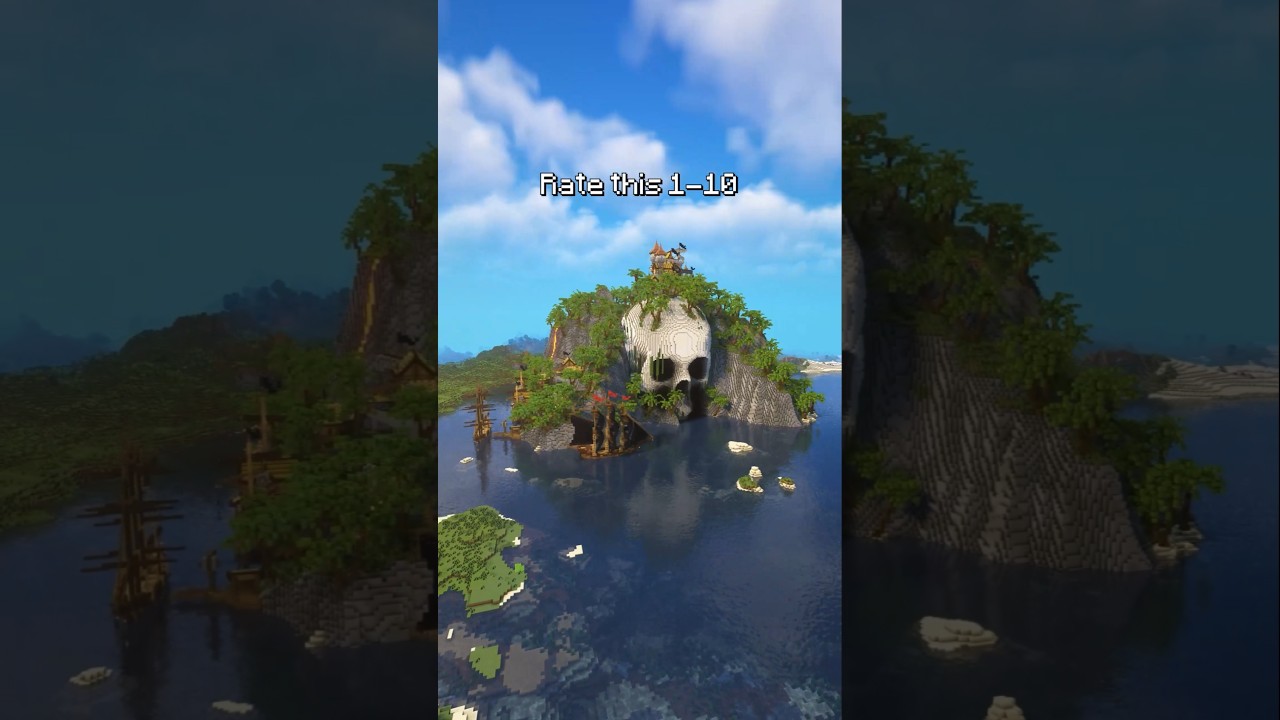 Minecraft: Pirate Skull Island Timelapse Build 