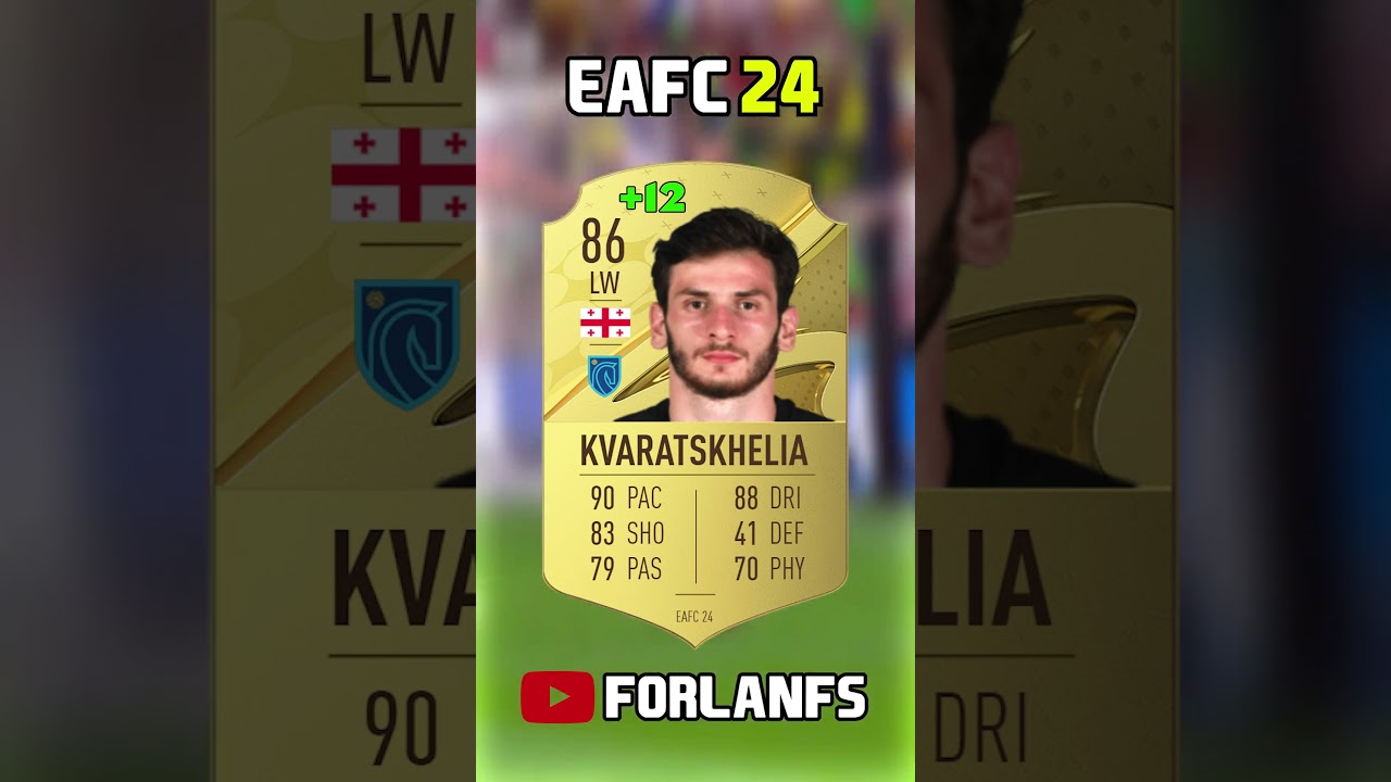 🤯 RATING UPGRADES IN EA SPORTS FC 24🔥 #football #fifa #fifa23 #shorts #eafc24