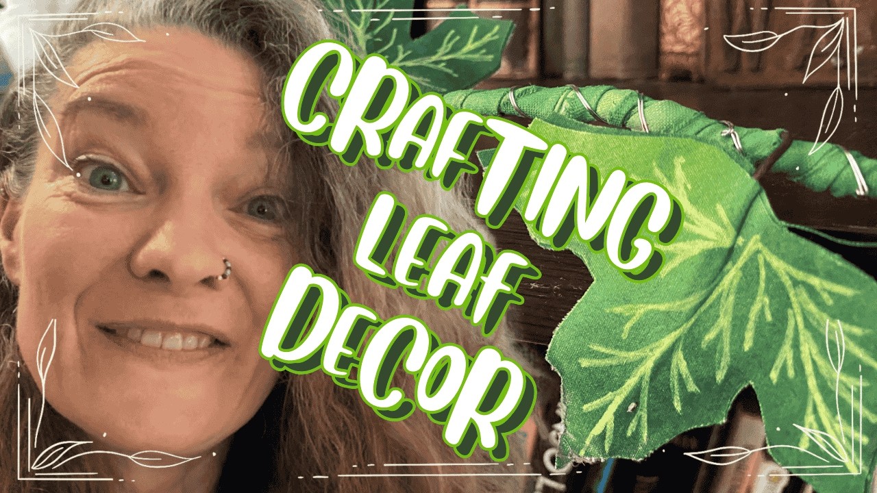 Wire & Fabric Ivy Leaves | Affordable Handmade Decor Tutorial