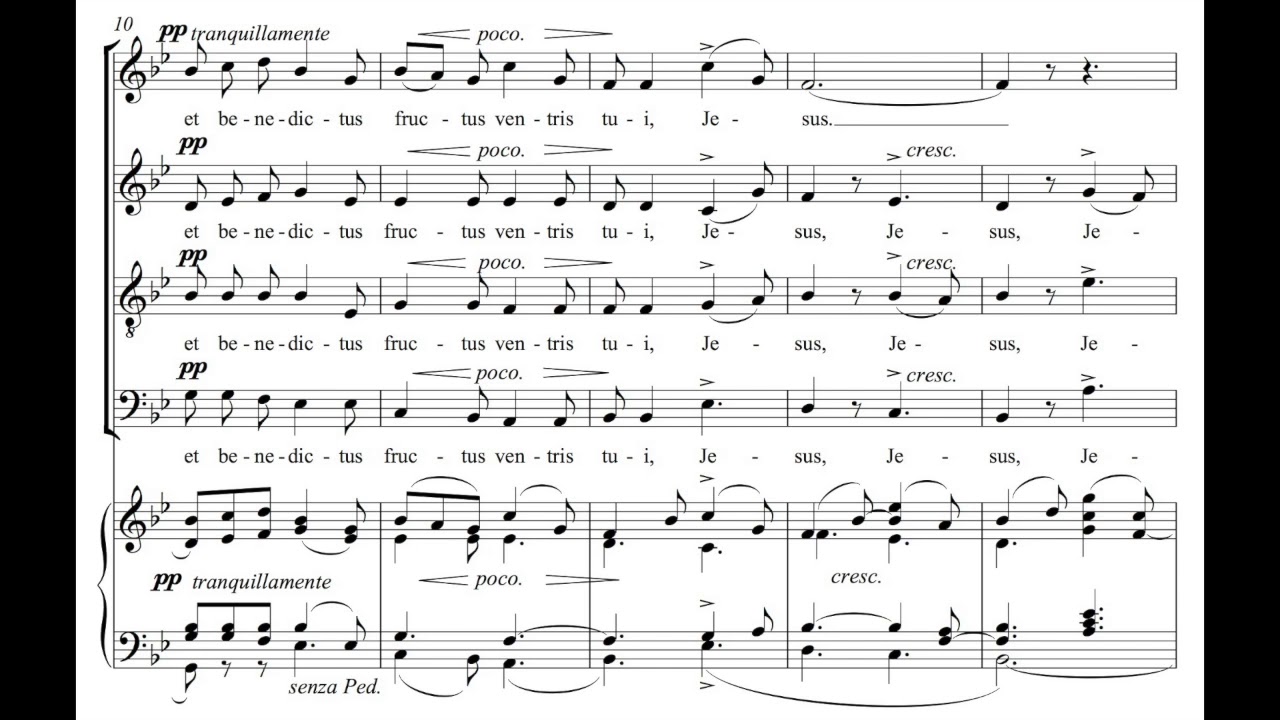 Elgar - Ave Maria, Op. 2