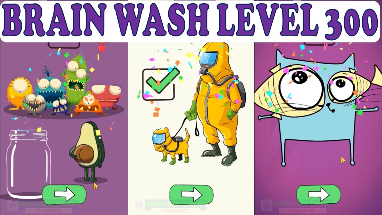 BRAIN WASH LEVEL 151 TILL LEVEL 300 BRAIN WASH LEVEL 151 SAMPAI LEVEL 300 GAME MENCUCI OTAK