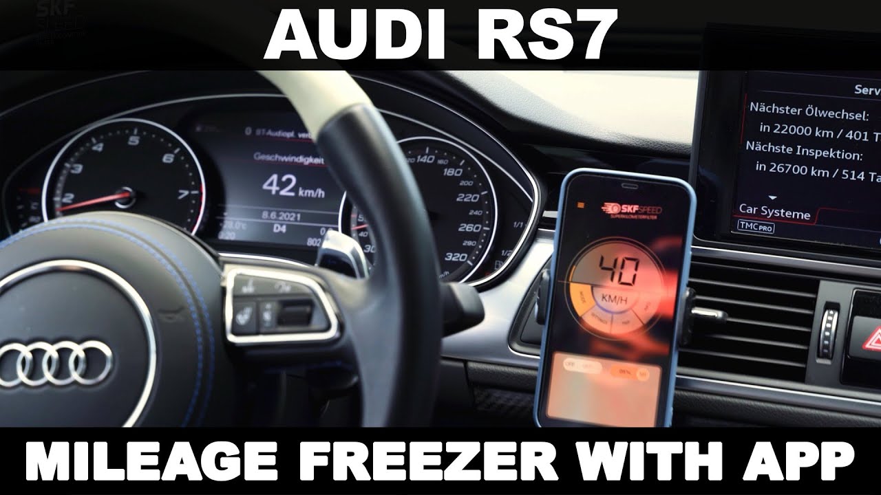 Mileage stopper | Tachofilter | Mileage Correction - Audi RS7 | DIY Install