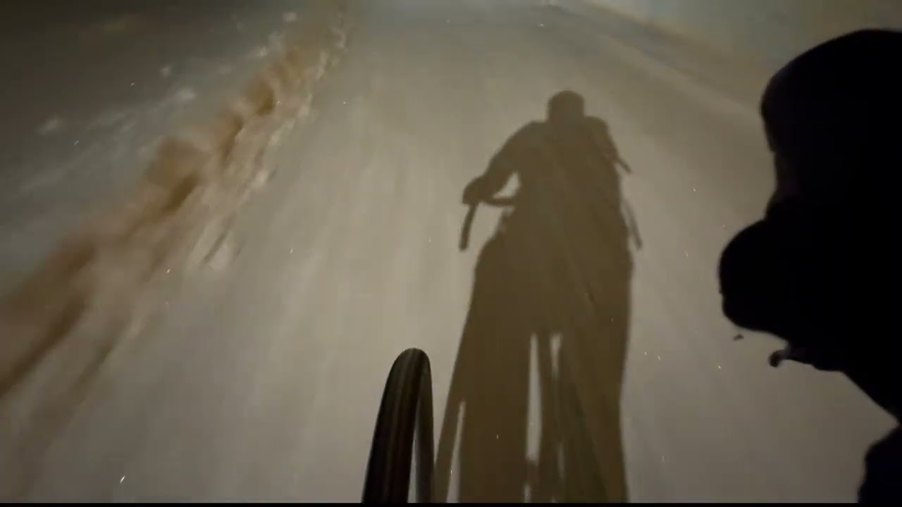 🚲 Зимняя велопрогулка POV | Winter Cycling POV | Real Sounds