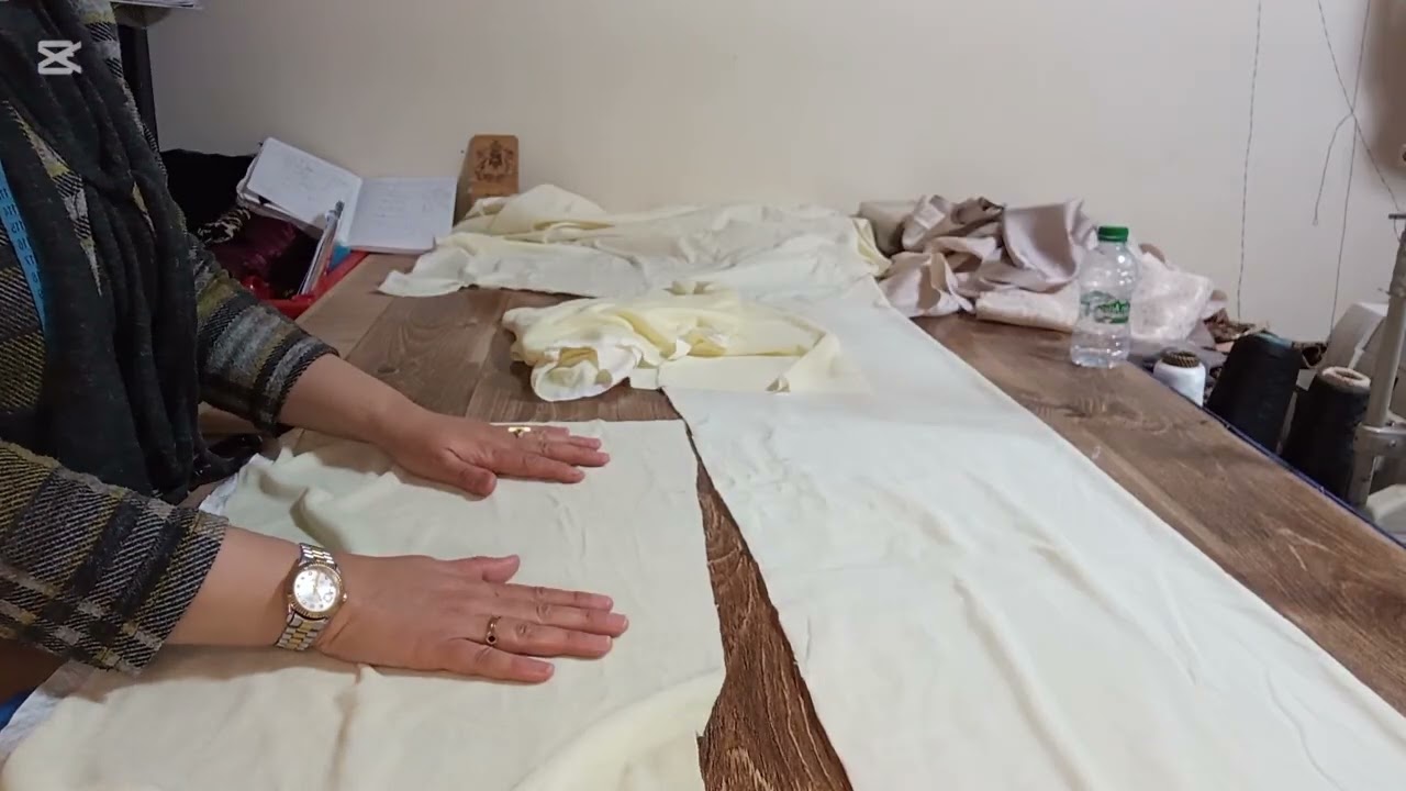 مع حبيبة الخياطة ديما انتعلمو الفصالة بالتدقيق 😍📏🧵✂️🪡