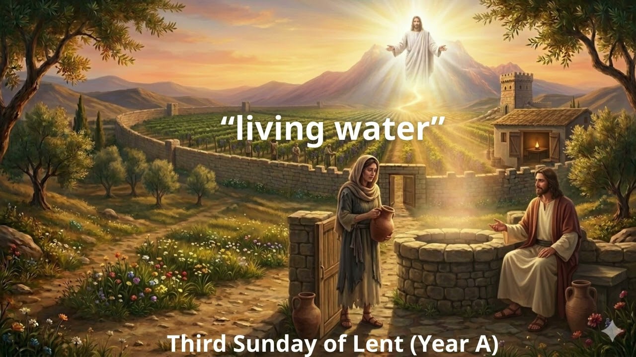 #Daily Catholic prayer-Third Sunday of Lent (Year A)