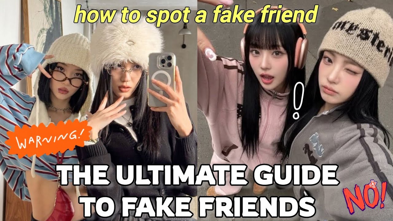How to Spot a FAKE Friend | 10 Signs | The Ultimate Guide to Fake Friends