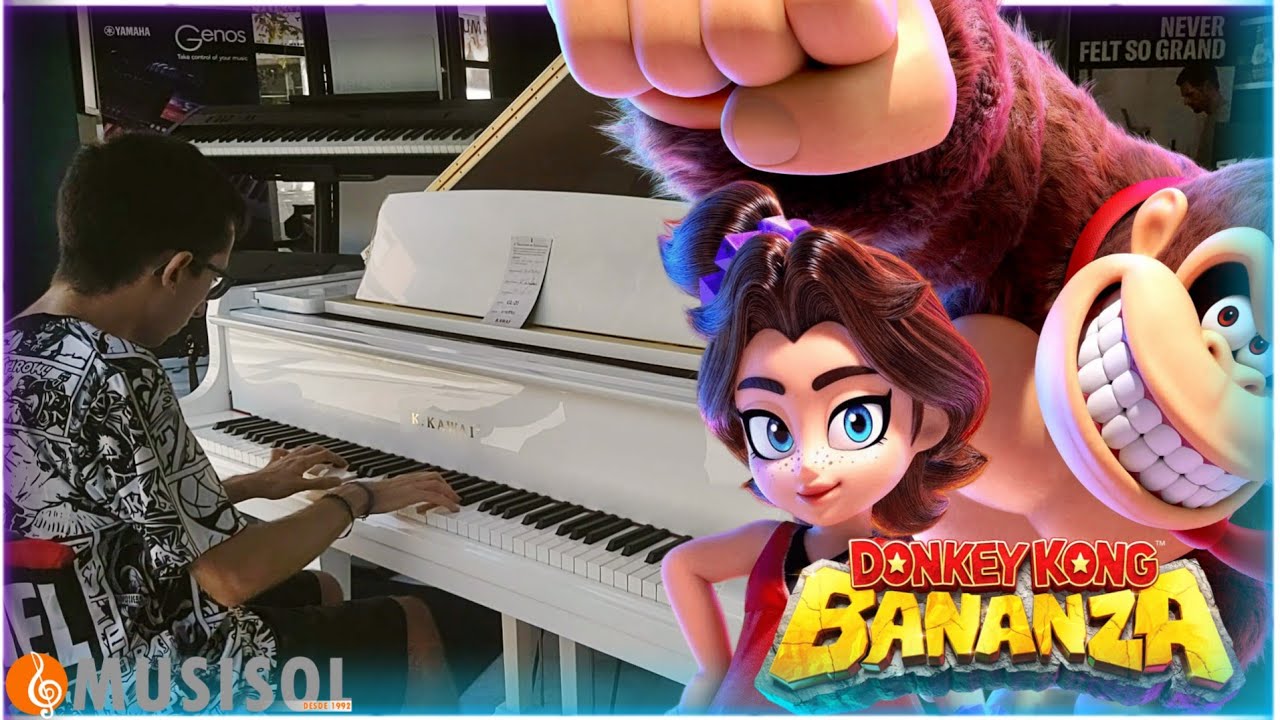 Heart of Gold - Donkey Kong Bananza (Pauline´s Theme) Piano Cover