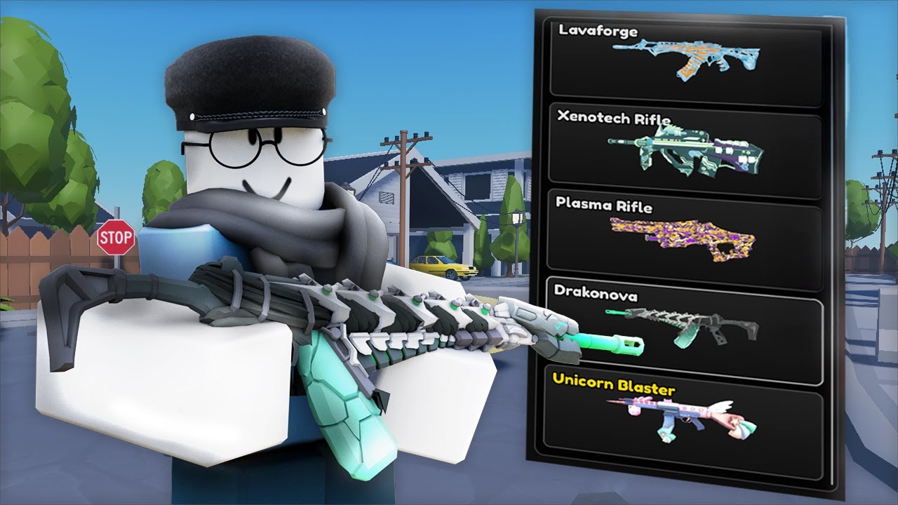 WINNING with EVERY WEAPON In Roblox Hypershot Gunfight!