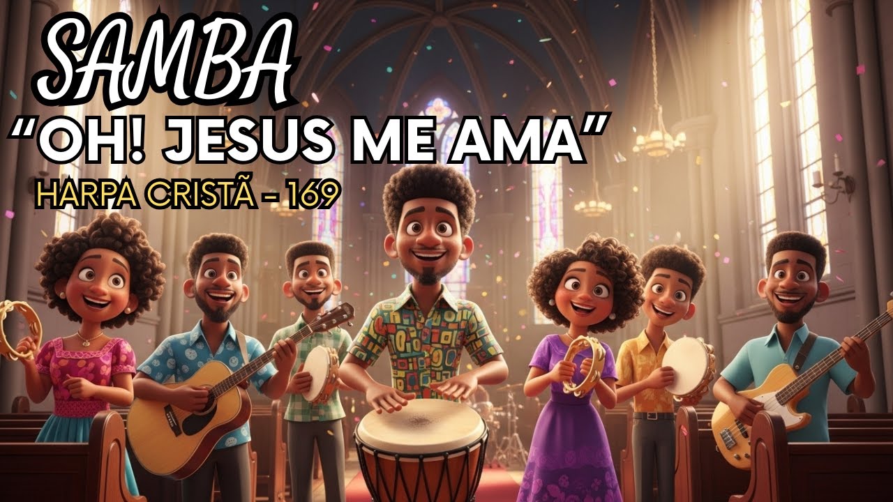 SAMBA GOSPEL | Harpa Cristã 169 | Oh! Jesus me Ama