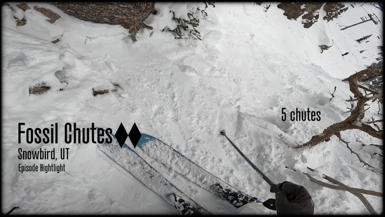All Fossil Chutes Drops This Season (5 total) Steep Drops in Mineral Basin | Episode Highlights