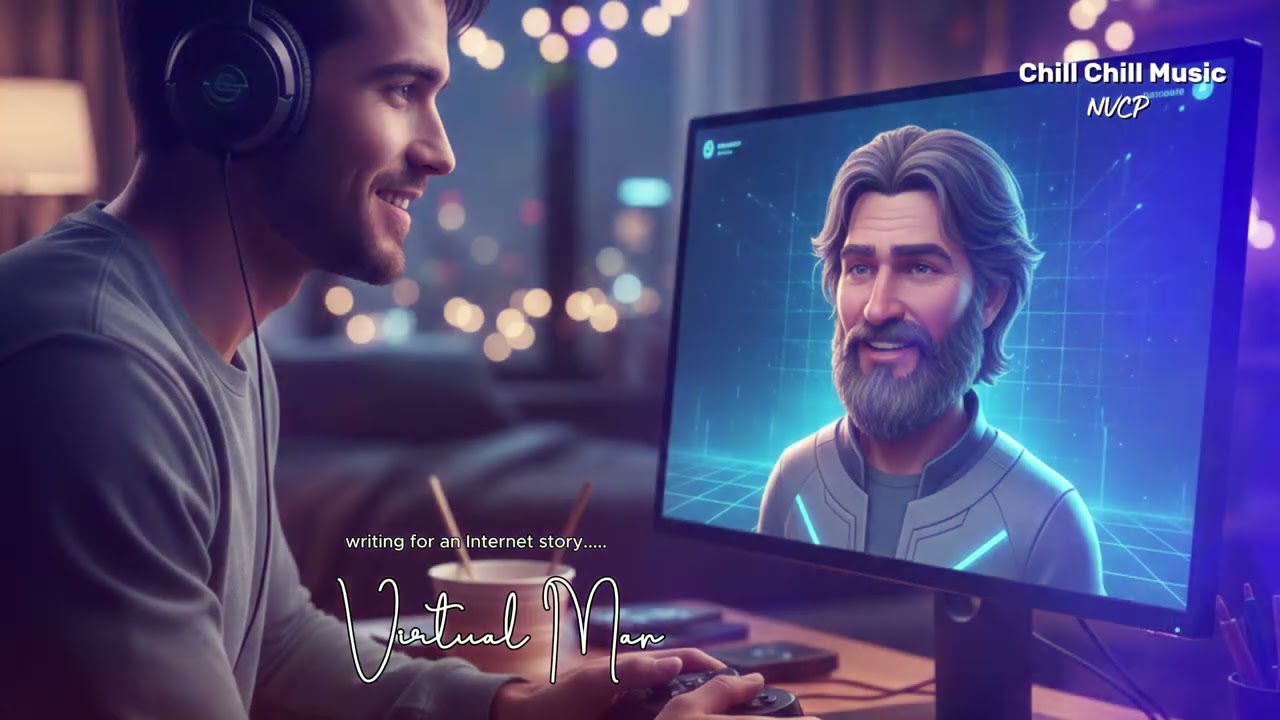 Virtual Man | Chill-Chill-Music-4Y | AI Music | Relax Music