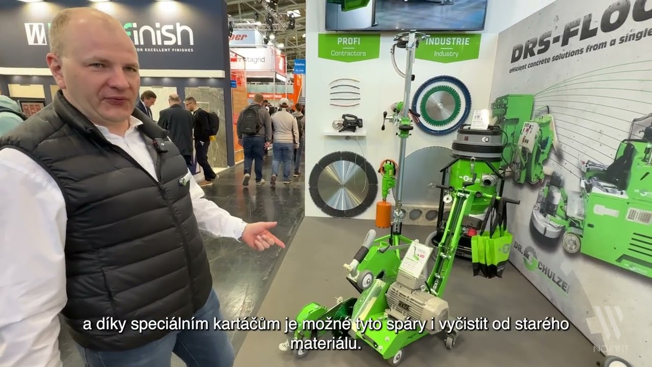 Dr Schultze na veletrhu bauma