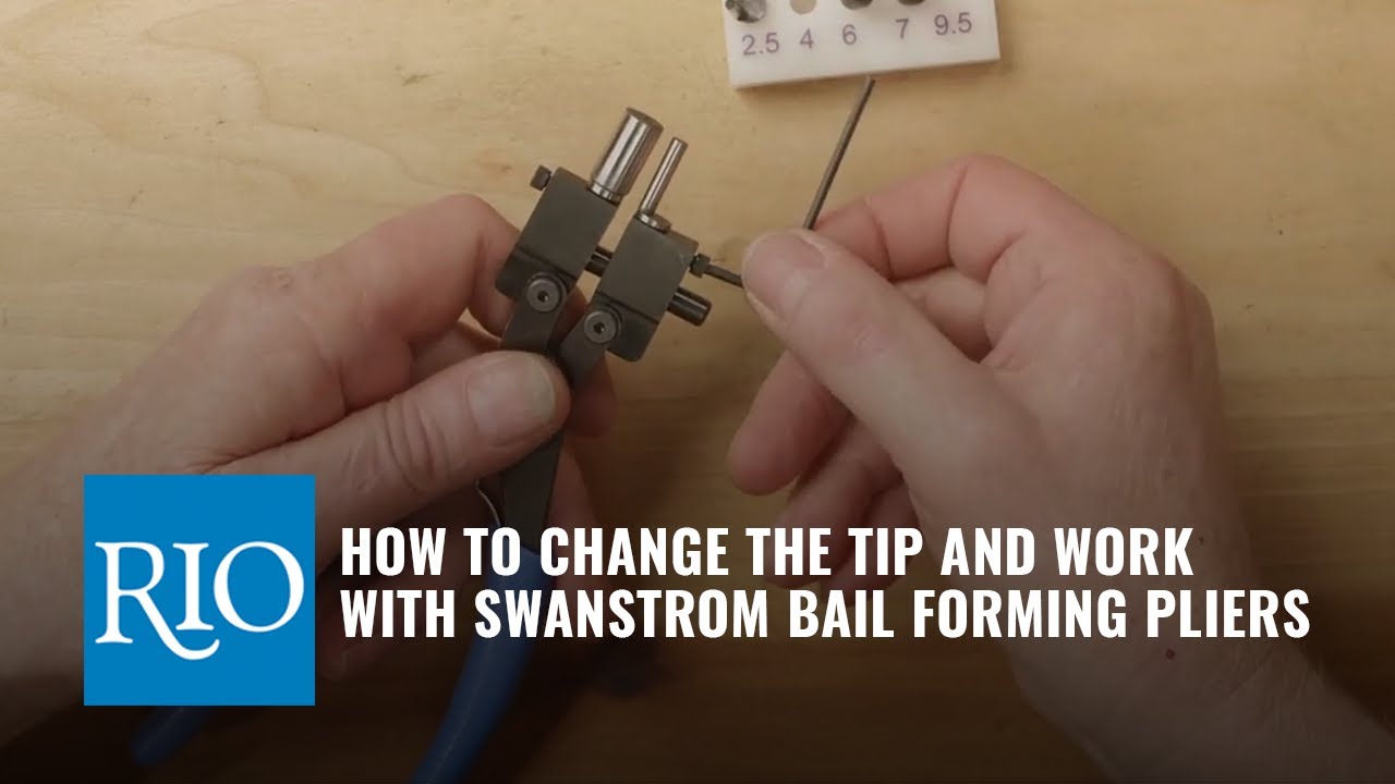 How to Change the Tip and Work with Swanstrom Bail Forming Pliers