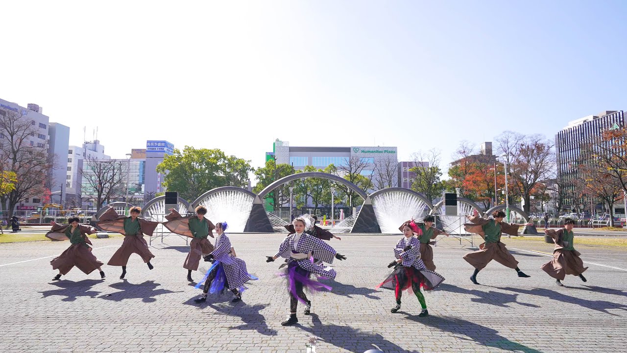 [4K] 【仁】　四日市よさこい祭り やったろ舞 2022