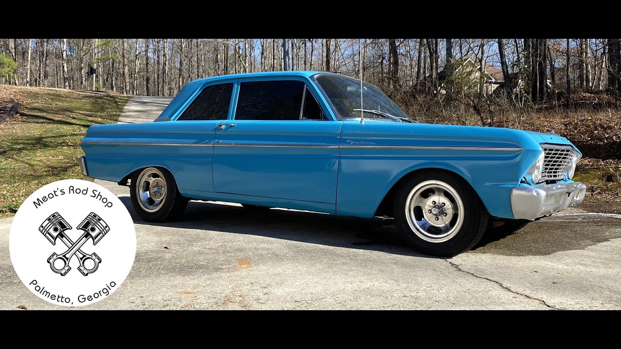 1964 Ford Falcon Walk Around, Valve Cover Breather Baffle Install