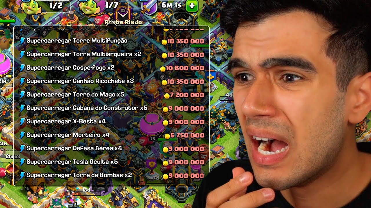O CLASH OF CLANS É INFINITO...