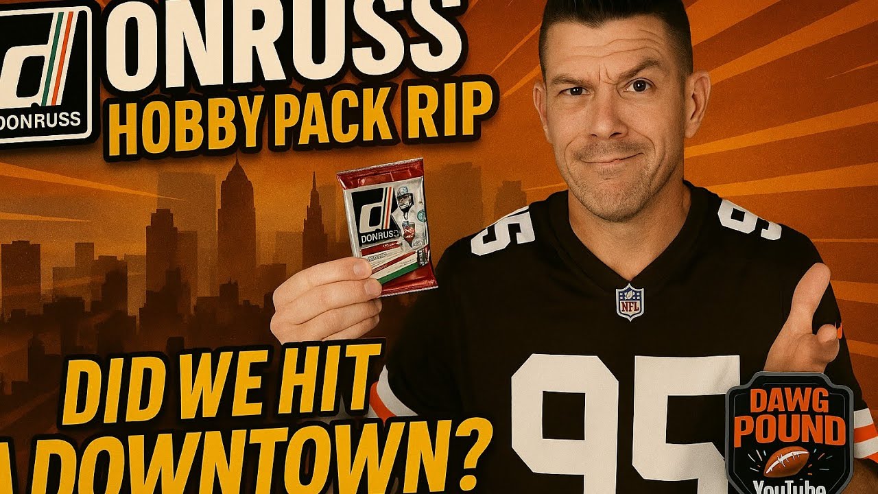 FREE! Hobby Pack Rip! 2025 Donruss! I keep any Browns cards, the rest ship FREE to the lucky winner!
