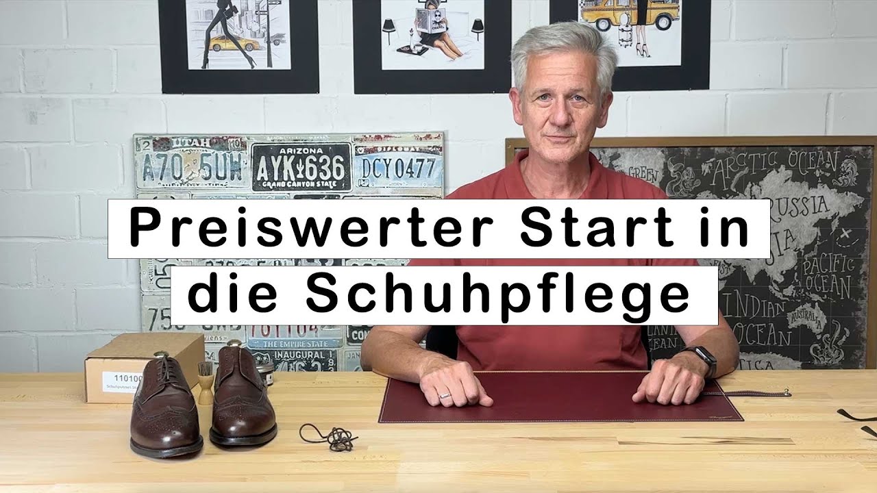 Der preiswerte Start in die Schuhpflege