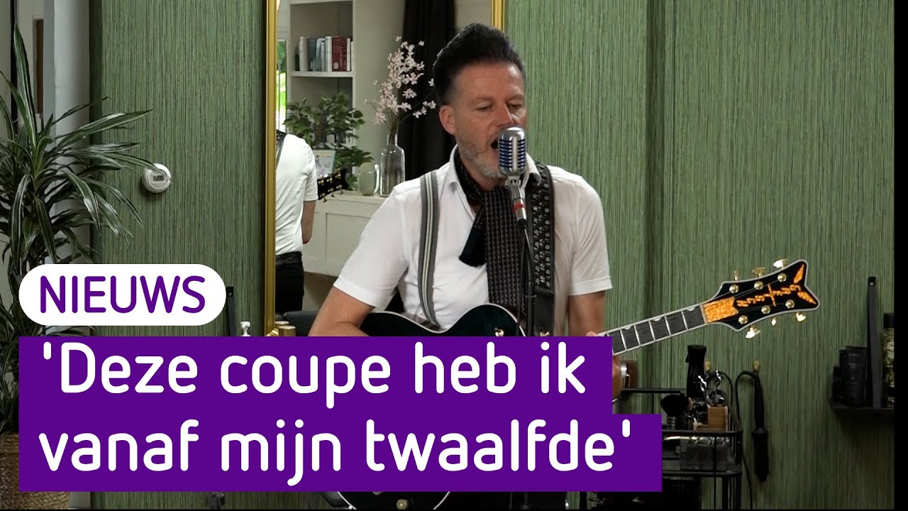 Is hij nou een zingende kapper of een knippende zanger?