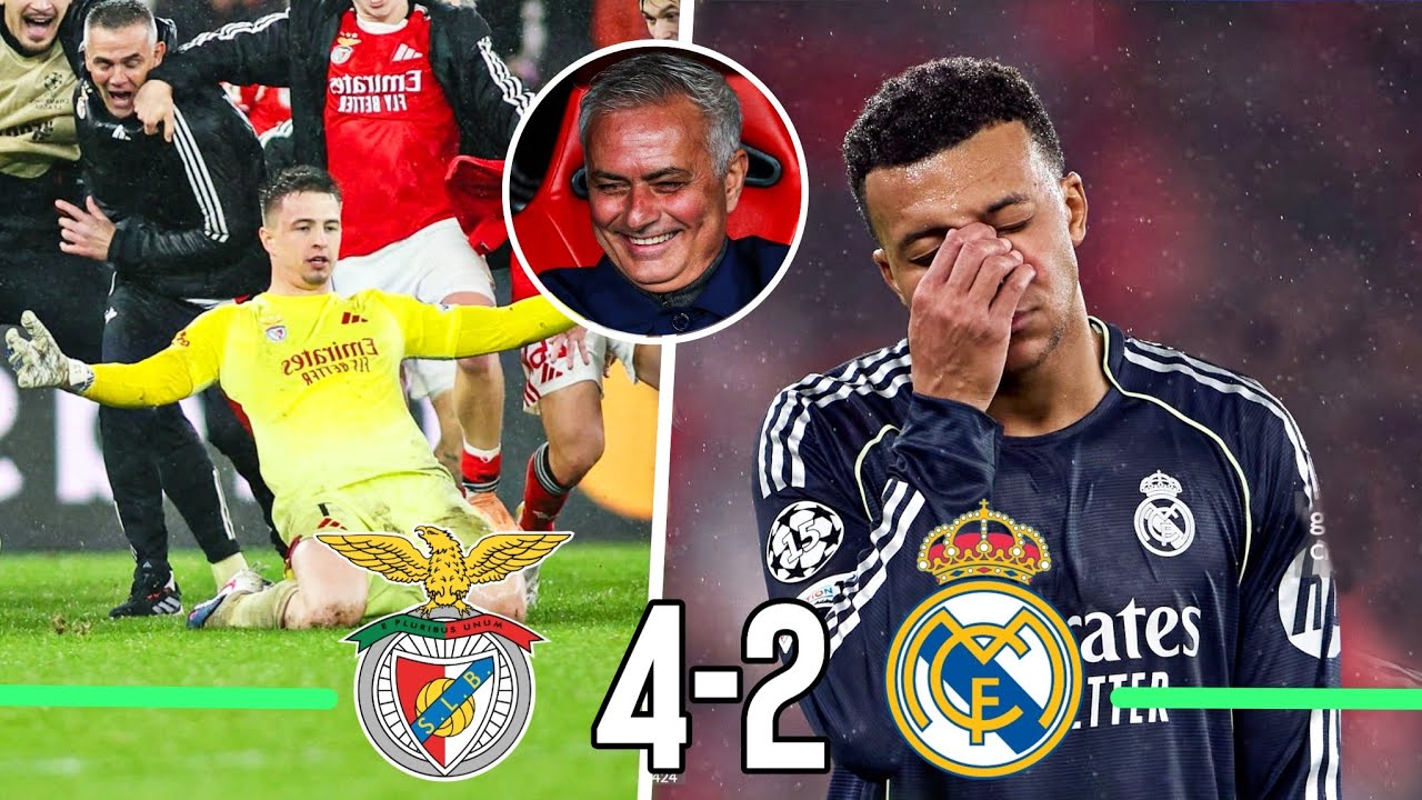 The Day Jose Mourinho And Trubin Shocked Mbappe And  Real Madrid In Last Minutes 