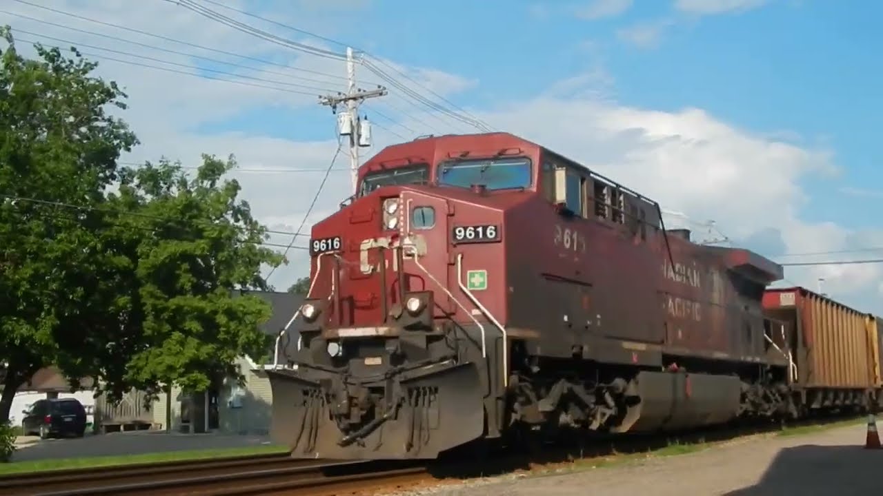 My Railfanning Journey Part 1 Ft. Soo Line SD60 Leads Canadian Pacific Coke Loads + ALCO RS-2!!