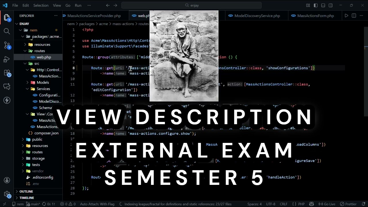 KBS COLLEGE | TYBCA | BCA | VNSGU | EXTERNAL EXAM | SEMESTER 5 | QUESTION PAPERS | NEP