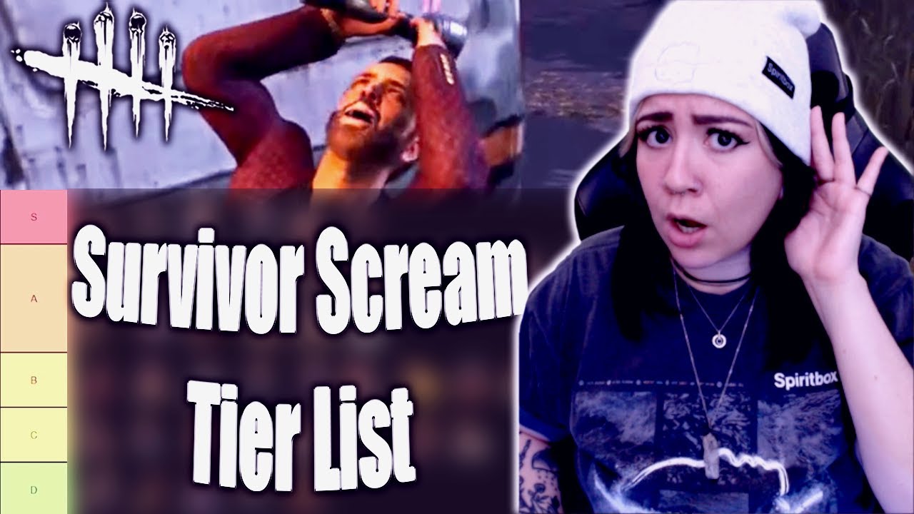 Dead By Daylight Survivor SCREAM Tier List