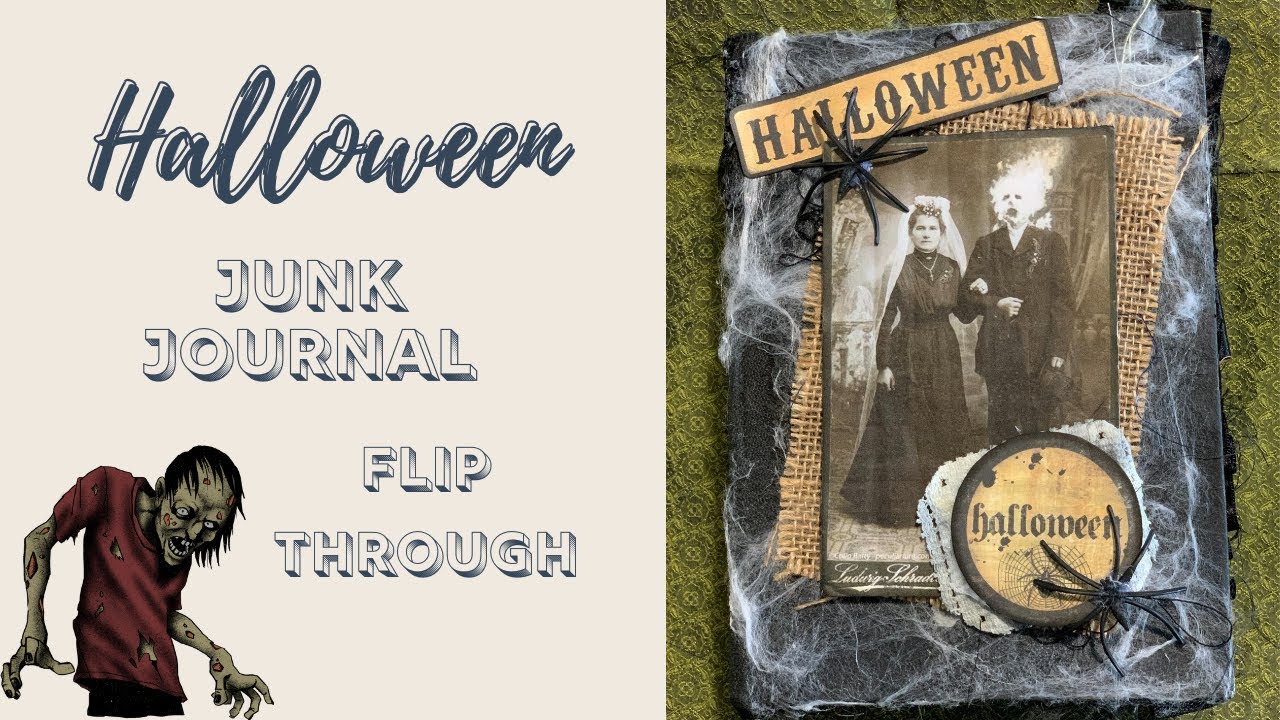 Halloween Junk Journal Flip Through #8