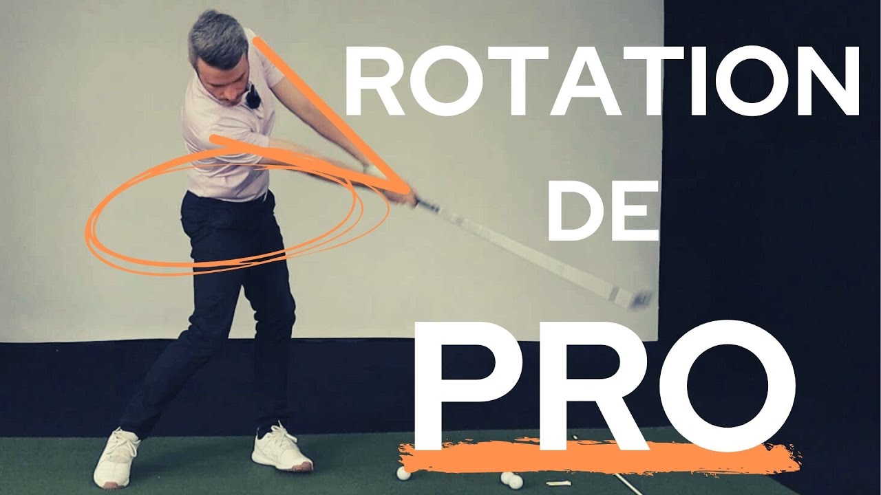 La rotation à travers la balle comme vous voyez à la télé!