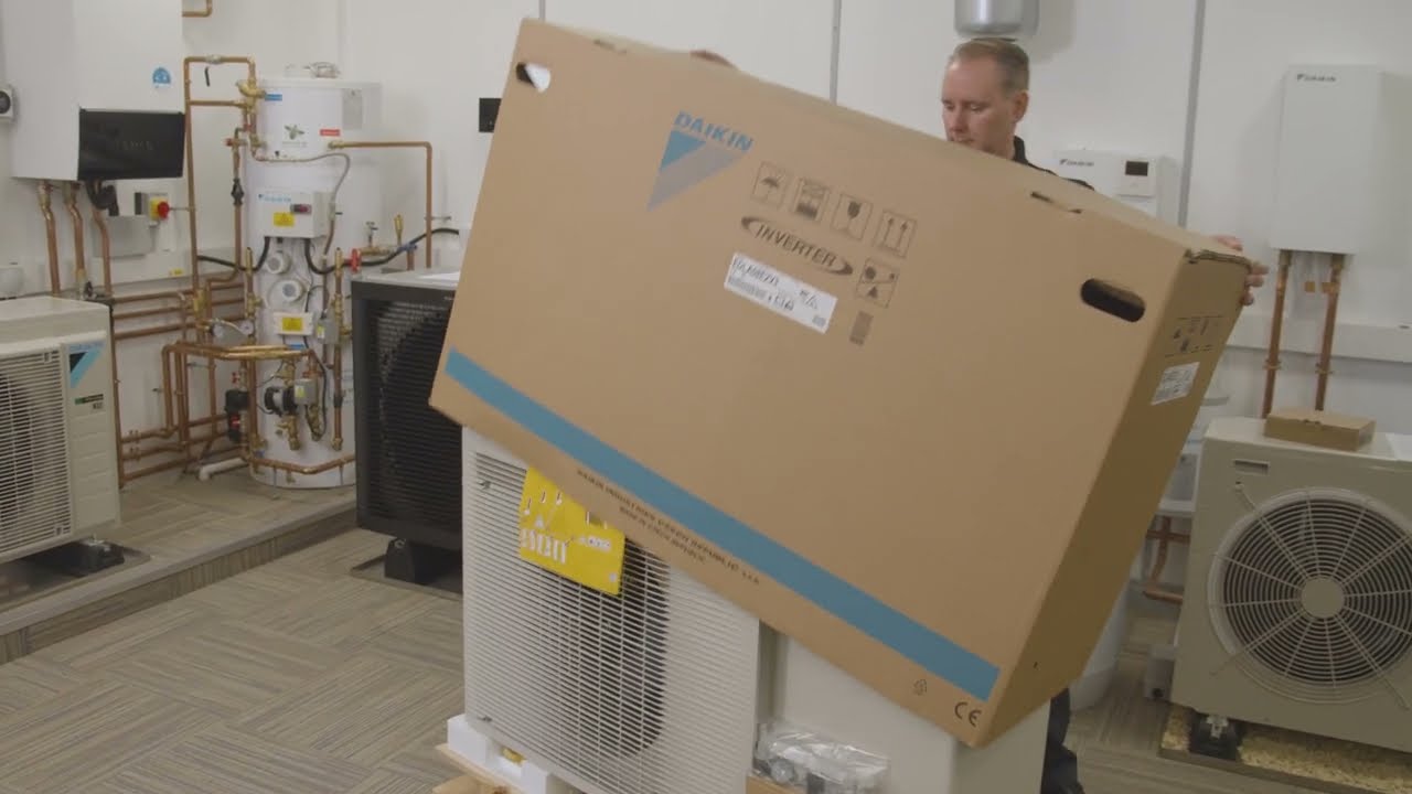 Unboxing the Daikin Altherma 3 Low Capacity R32 Monobloc (4-6-8)
