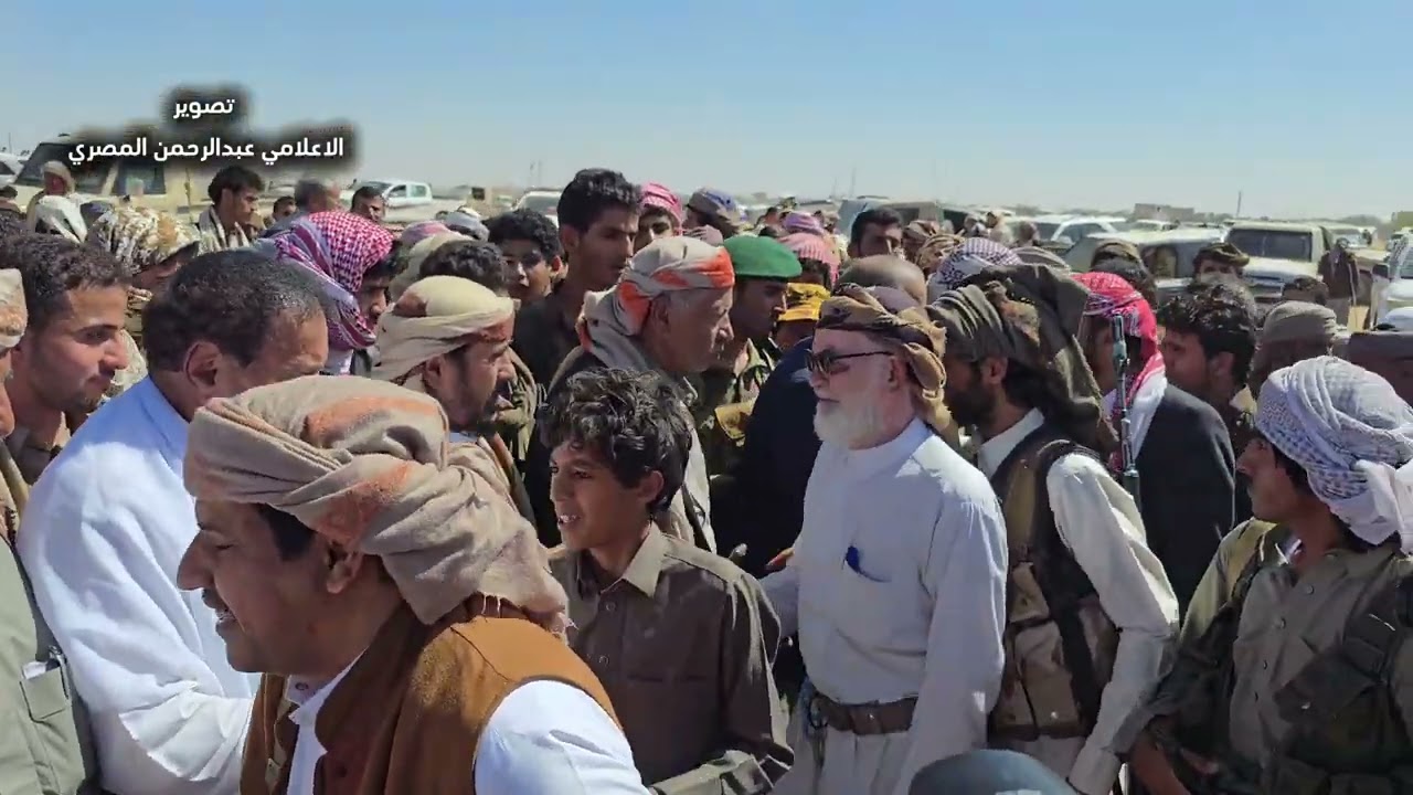 لقطات خاصة من تشييع جنازة الشيخ محمد قاسم بحيبح في مدينة مأرب