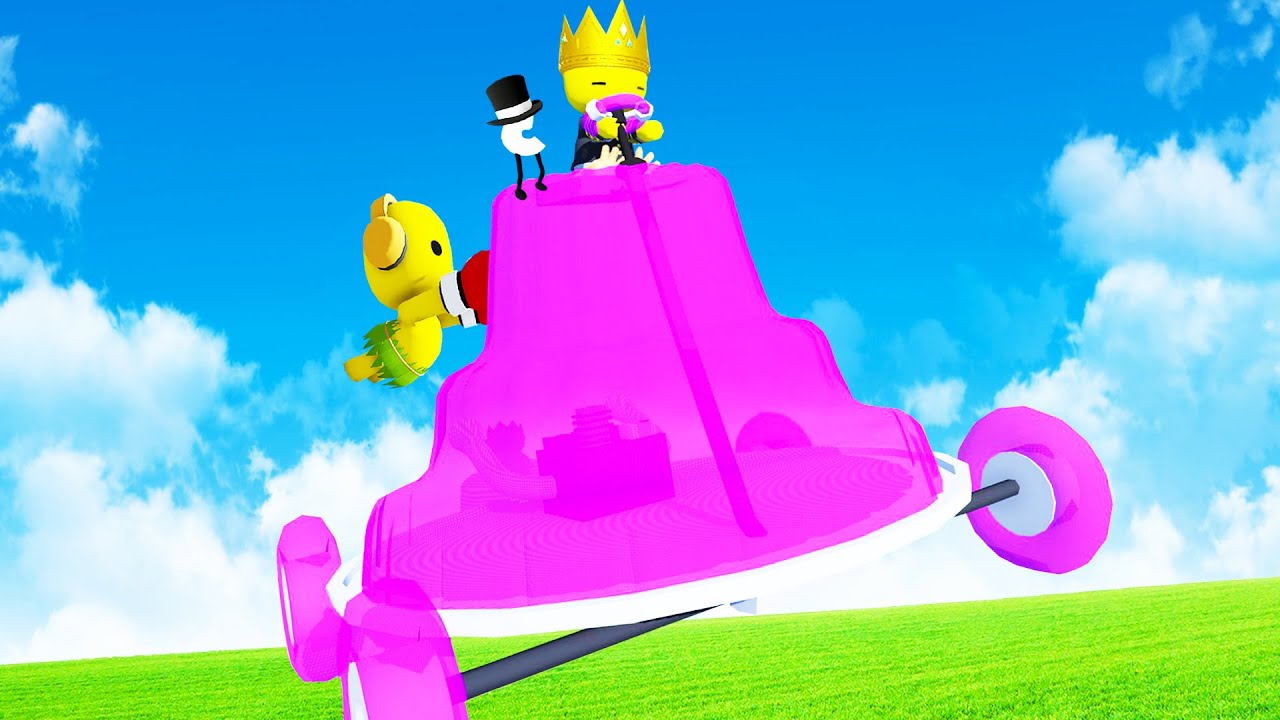 We Discover and Build the Jelly Car and It's Super Dumb in Wobbly Life Multiplayer!