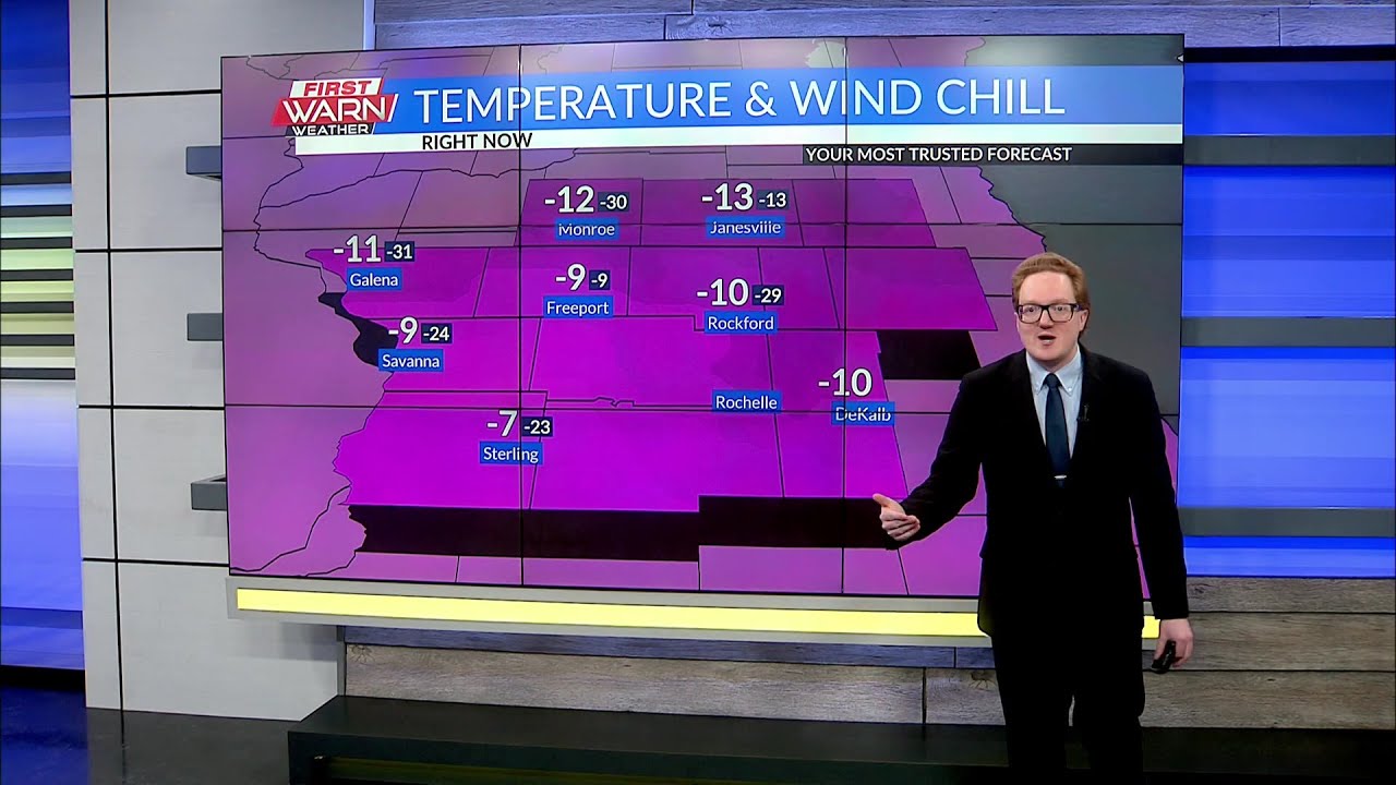 Rockford, IL Weather Forecast (1/23/26) - Jordan Wolfe