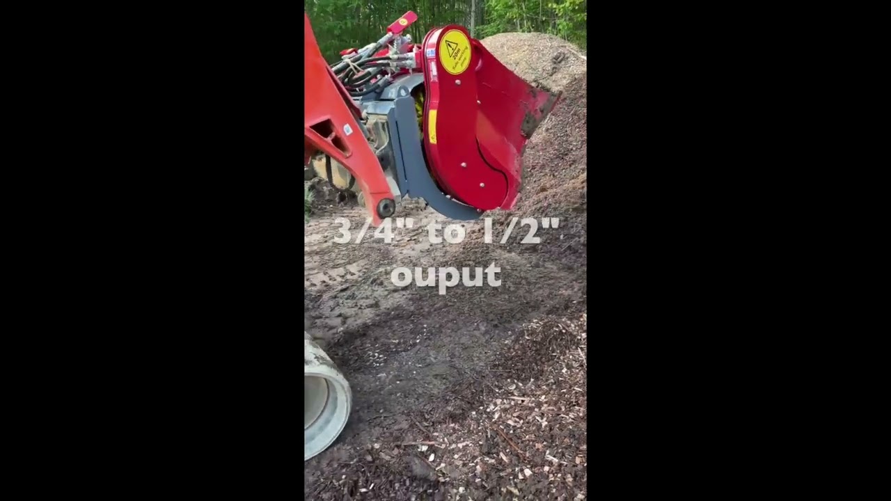 Rotastar Screening With Skid Steer