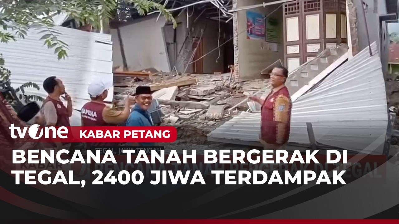 800 Rumah di Tegal Terdampak Tanah Bergerak Pemerintah Setempat akan Relokasi | Kabar Petang