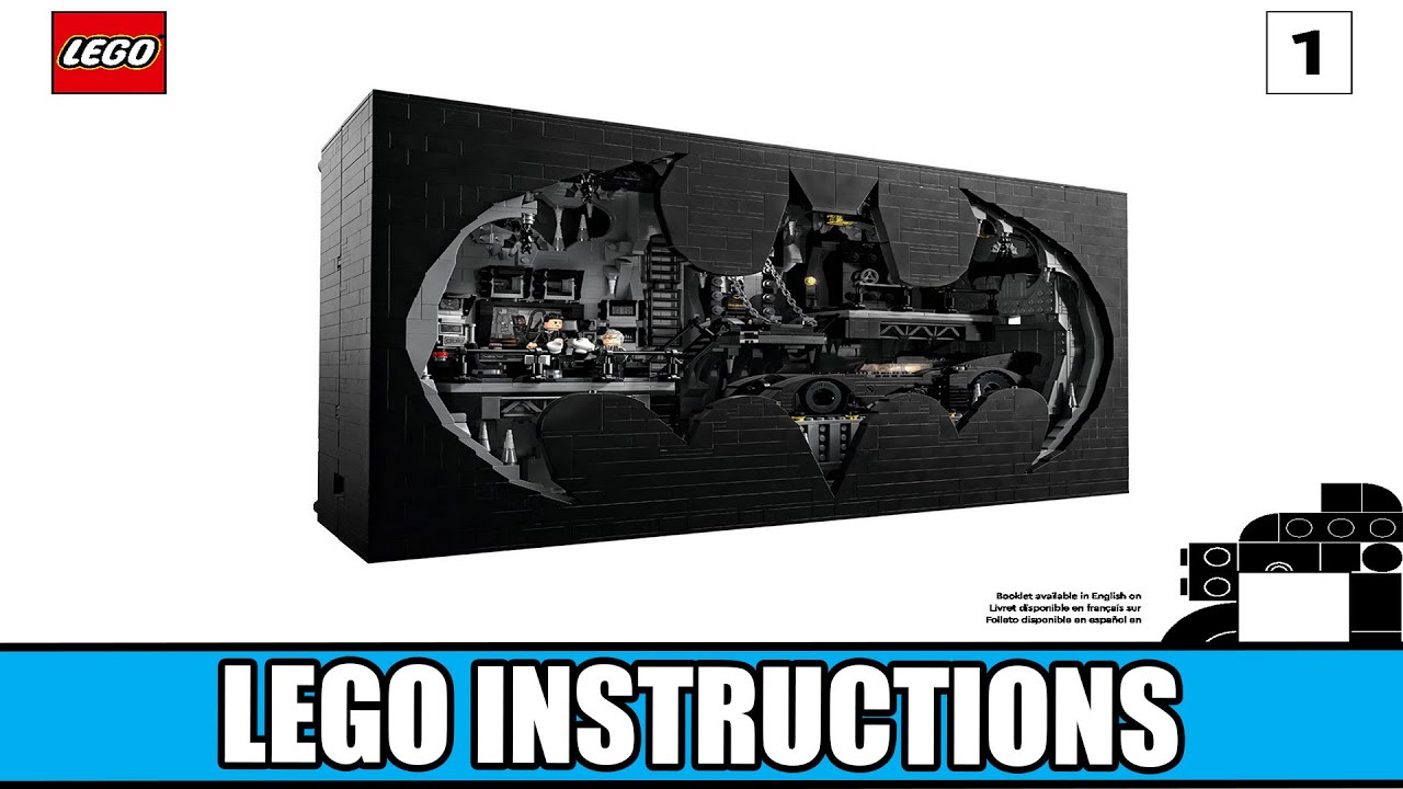 LEGO Instructions | DC Comics Super Heroes | 76252 | Batcave - Shadow Box (Book 1)