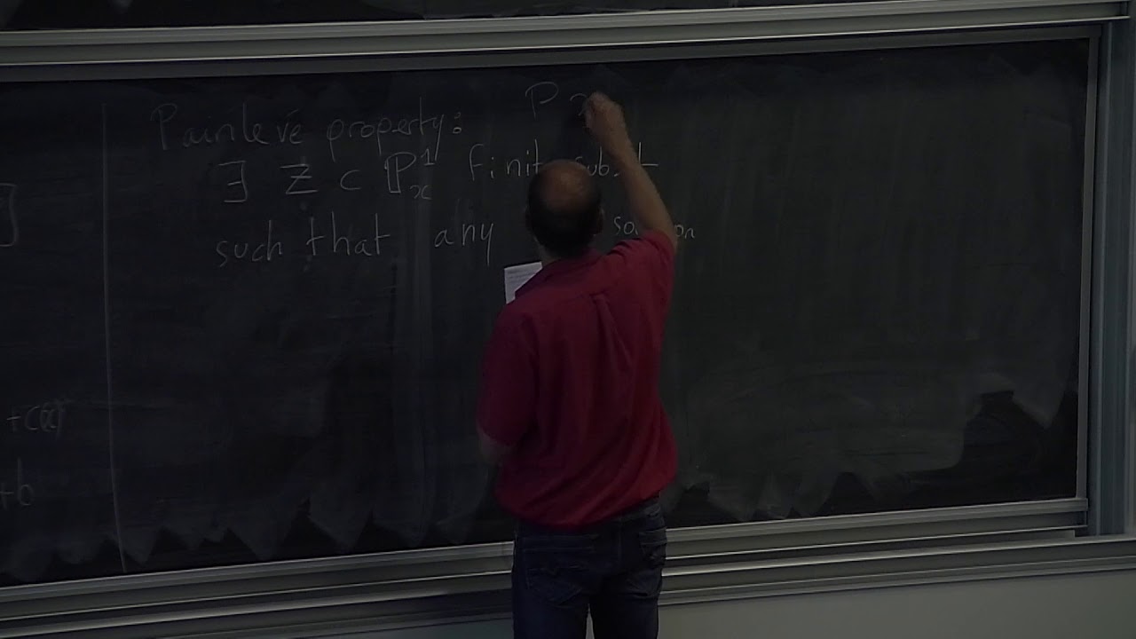 F. Loray - Painlevé equations and isomonodromic deformations II (Part 1)