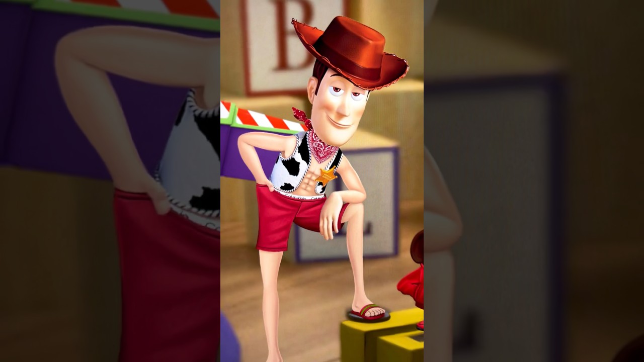 Woody 😏 Toy Story GLOW UP Transformation 😯 #shorts