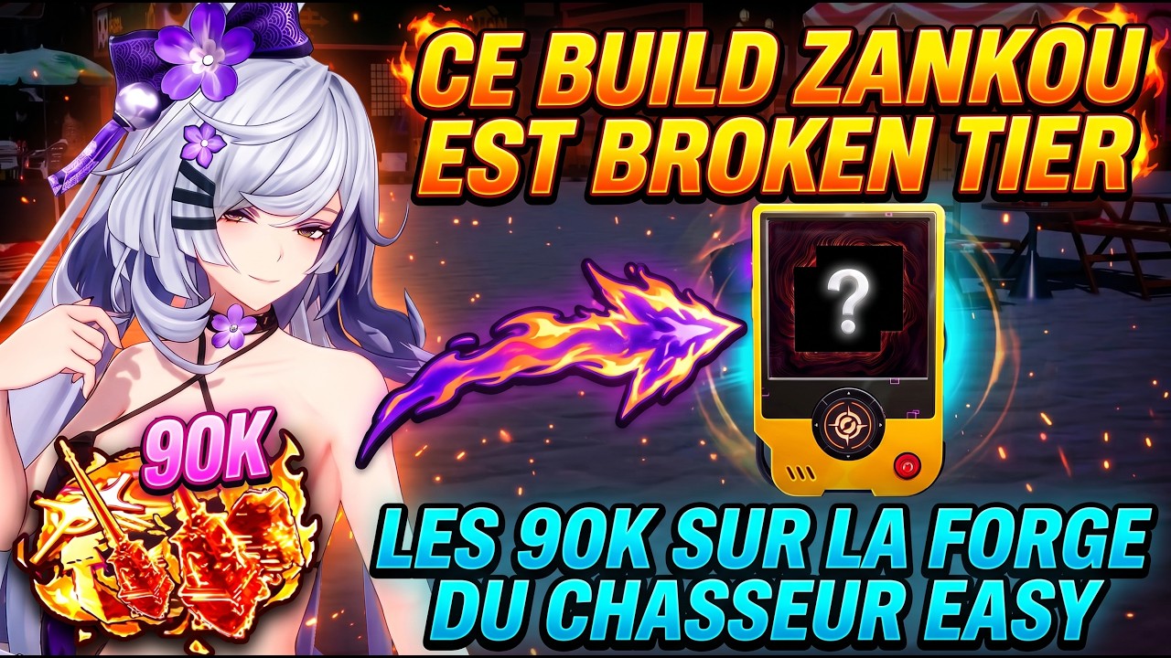 🚨Ce Build ZANKOU est BROKEN TIER ! ASTUCE 90K POINTS EASY + NOUVEAU SKIN ► NTE NEVERNESS TO EVERNESS